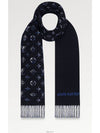 Monogram Gradient Tartan City Scarf Blue - LOUIS VUITTON - BALAAN 2