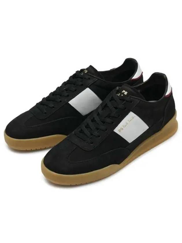 Men's Dover Trainer Low Top Sneaker Black - PAUL SMITH - BALAAN 3