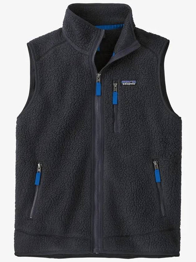 Men's Retro Pile Vest Navy - PATAGONIA - BALAAN 2