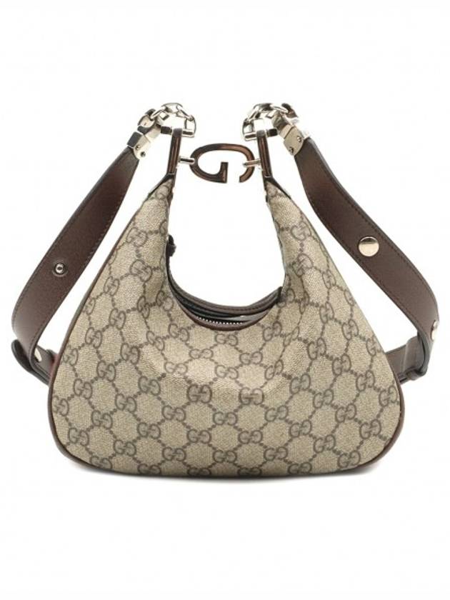 Women s Gucci 699409 GG Supreme WEB Detail Attache Small Shoulder Bag gt Gangbuk used luxury goods - GUCCI - BALAAN 1