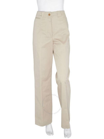 Burberry Ladies Wide Leg Tailored Trousers, Brand Size 4 (US Size 2) - BURBERRY - BALAAN 1