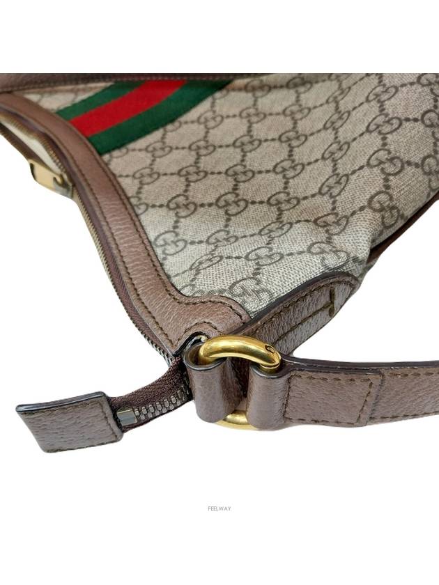 598125 Ophidia GG Supreme Canvas Harpymoon Hobo Small Shoulder Bag - GUCCI - BALAAN 7