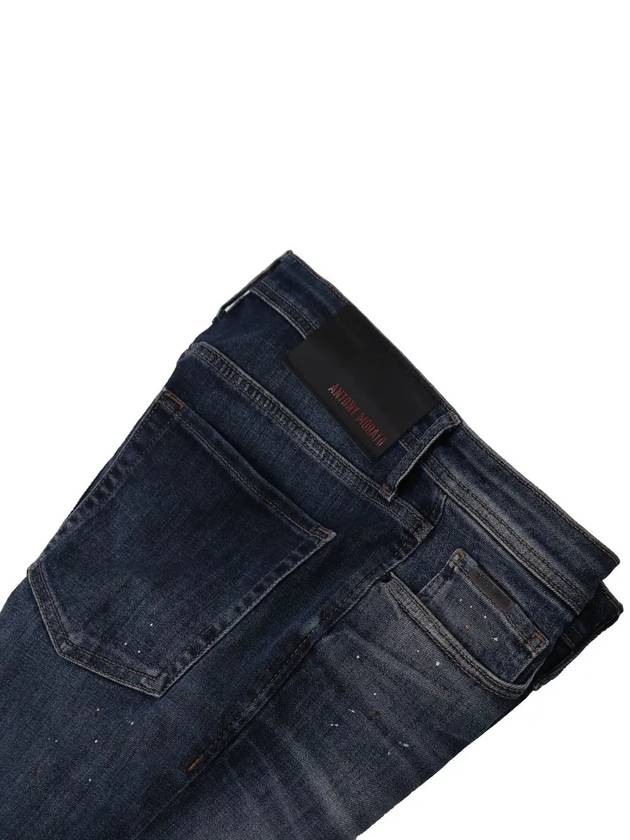 Painting cutting slim fit jeans JN107 - IKALOOOK - BALAAN 7