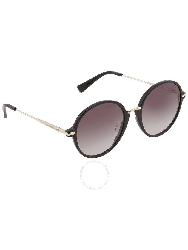 Longchamp Smoke Round Ladies Sunglasses LO645S 001 56 - LONGCHAMP - BALAAN 2