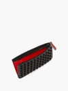 Credilou Spike Card Wallet Black - CHRISTIAN LOUBOUTIN - BALAAN 3