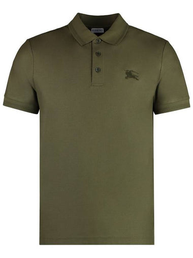 Burberry Cotton-Piqué Polo Shirt - BURBERRY - BALAAN 1