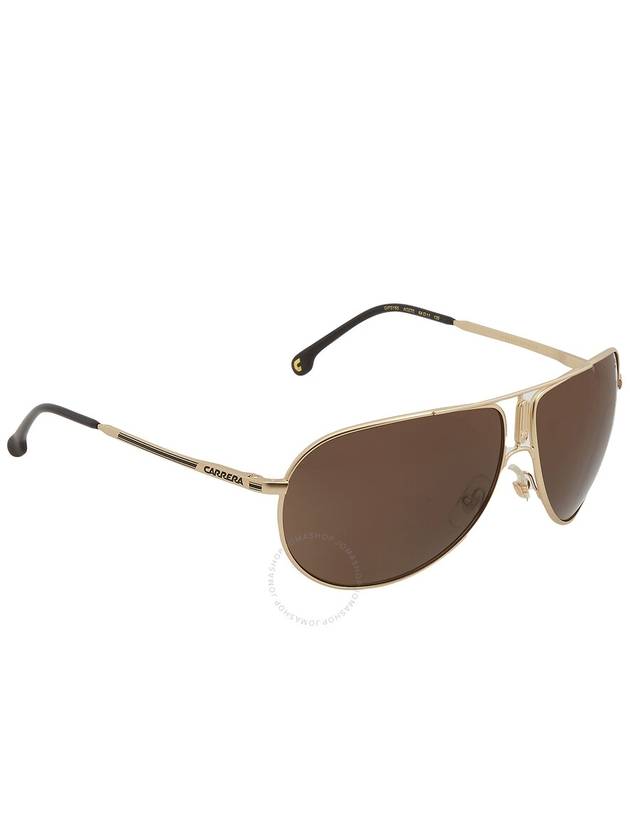 Carrera Brown Pilot Unisex Sunglasses GIPSY 65 0AOZ/70 64 - CARRERA - BALAAN 3