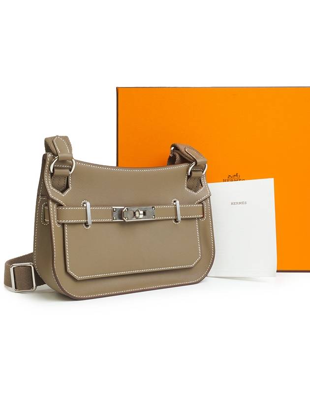 Jypsiere Cross Bag Palladium Etoupe - HERMES - BALAAN 2