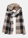 Lightweight Check Cashmere Scarf Beige - BURBERRY - BALAAN 2