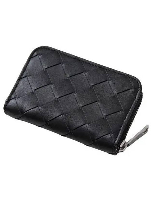 Zipper Coin Purse Black - BOTTEGA VENETA - BALAAN 2