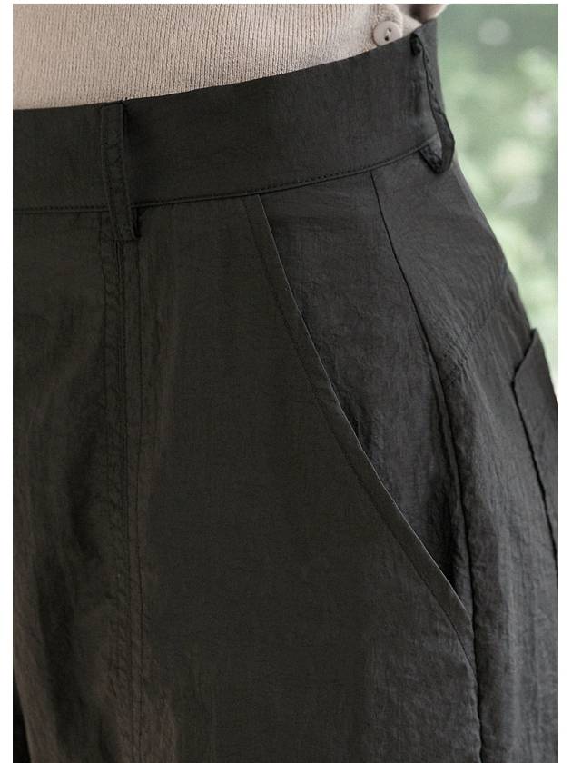 Babette line nylon wide pants - MICANE - BALAAN 3