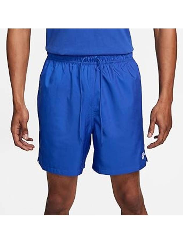 Club Woven Flow Shorts Blue - NIKE - BALAAN 4