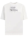 Arrow Skate Logo Short Sleeve T-Shirt White - OFF WHITE - BALAAN 1