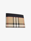 Vintage Check Card Wallet Beige - BURBERRY - BALAAN 3