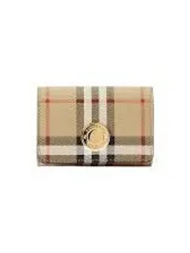 Check Detachable Chain Strap Wallet Archive Beige - BURBERRY - BALAAN 2