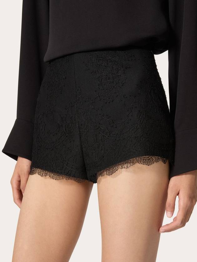 Valentino Garavani Shorts Black - VALENTINO - BALAAN 5