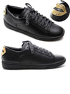 Signature Court Low Top Sneakers Black - SAINT LAURENT - BALAAN 2