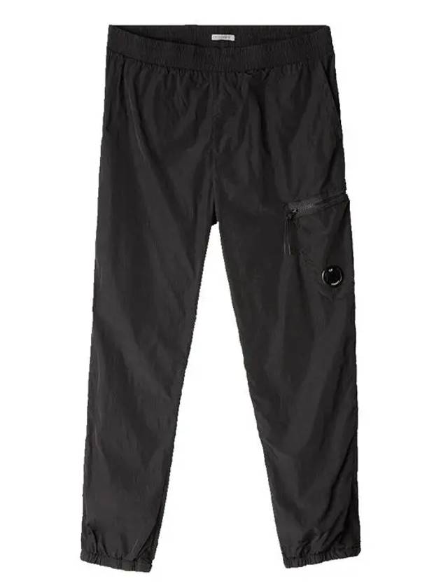 Lens Wappen Pocket Jogger Track Pants Black - CP COMPANY - BALAAN 2