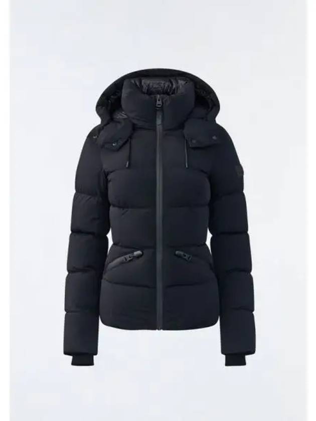 Women s Madalin Light Down Short Padded Jacket Black - MACKAGE - BALAAN 2