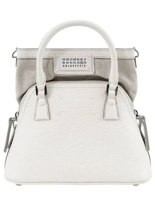 5AC Classique Micro Tote Bag White - MAISON MARGIELA - BALAAN 2