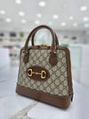 1955 Horsebit Top Handle Bag Small 621220 - GUCCI - BALAAN 3