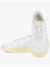 Medalist Low Top Sneakers Beige White - AUTRY - BALAAN 4