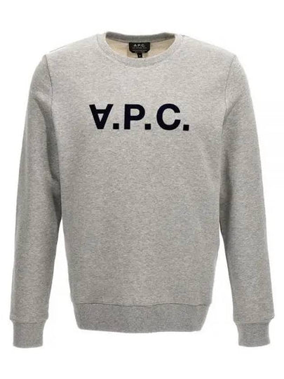 VPC Logo Crew Neck Sweatshirt Grey - A.P.C. - BALAAN 2