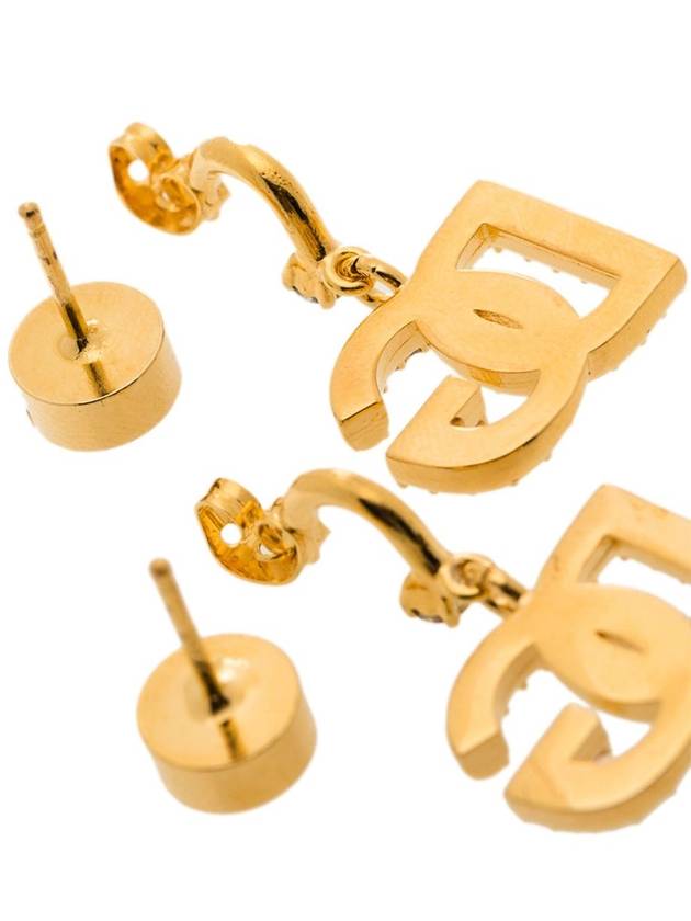 DG Logo Pendant Earrings Gold - DOLCE&GABBANA - BALAAN 5