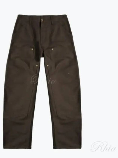 Dearborn Canvas Double Knee Straight Pants Brown - CARHARTT WIP - BALAAN 2