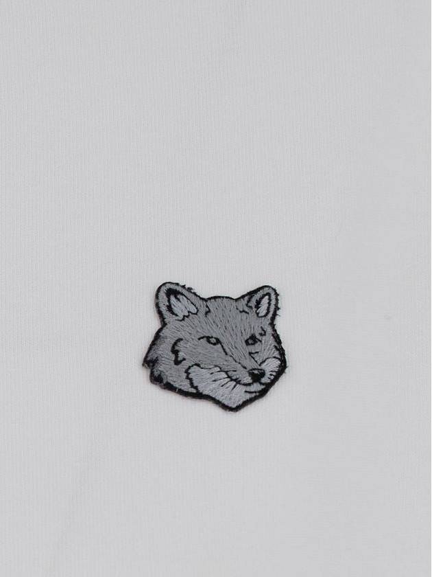 Bold Fox Head Patch Short Sleeve T-Shirt White - MAISON KITSUNE - BALAAN 4