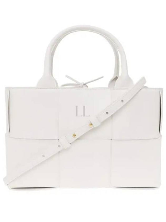 Arco Arco Strap Mini Tote Bag White - BOTTEGA VENETA - BALAAN 2