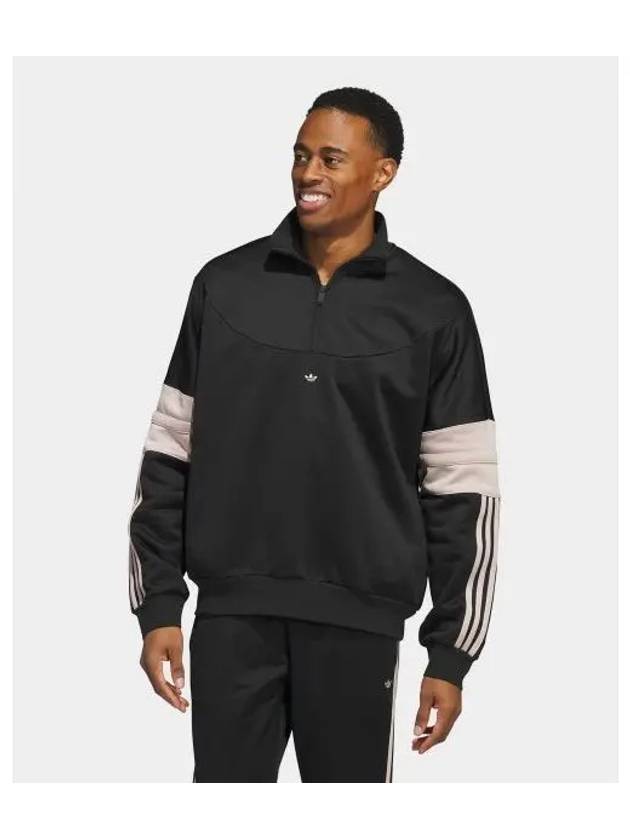 adidas Basketball Warm Up Jacket Black Cream H47046 - ADIDAS - BALAAN 1