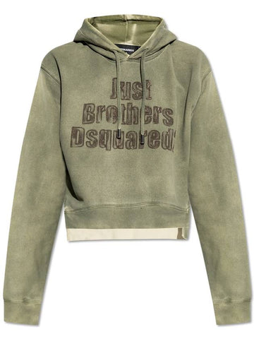 Dsquared2 Hoodie, Women's, Green - DSQUARED2 - BALAAN 1