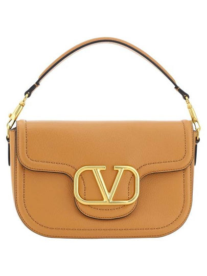 Alltime Soft Grain Calfskin Shoulder Bag Brown - VALENTINO - BALAAN 2