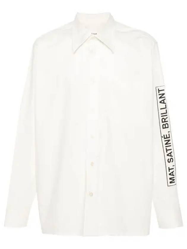 MM6 Margiela Printed Shirt OFFWHITE Off White SH2DT0002S47294101 - MAISON MARGIELA - BALAAN 2