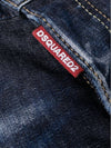 Men's Distressed Slim Fit Jeans Blue - DSQUARED2 - BALAAN 9