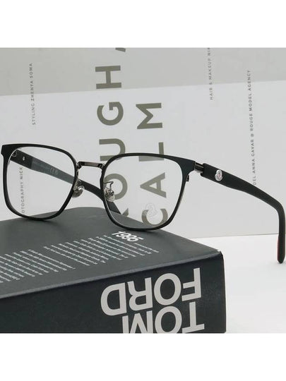 Glasses Frame ML5172D 002 Black Square - MONCLER - BALAAN 2