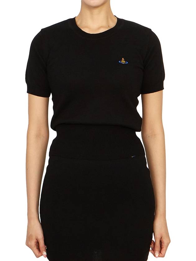 Bea Knit Top Black - VIVIENNE WESTWOOD - BALAAN 2