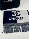 CC logo cashmere muffler AAA255 - CHANEL - BALAAN 3