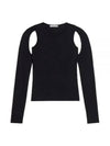 Long Sleeve T-Shirt O02HW703 001 BLACK - HELMUT LANG - BALAAN 2