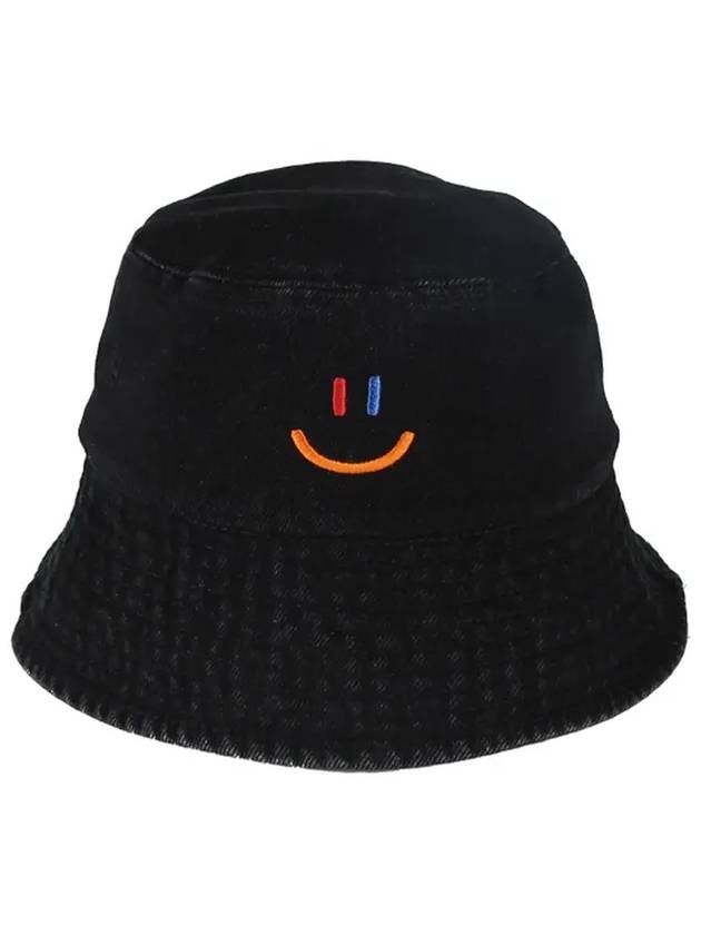 Lala Denim Bucket Hat Black - LALA SMILE - BALAAN 3