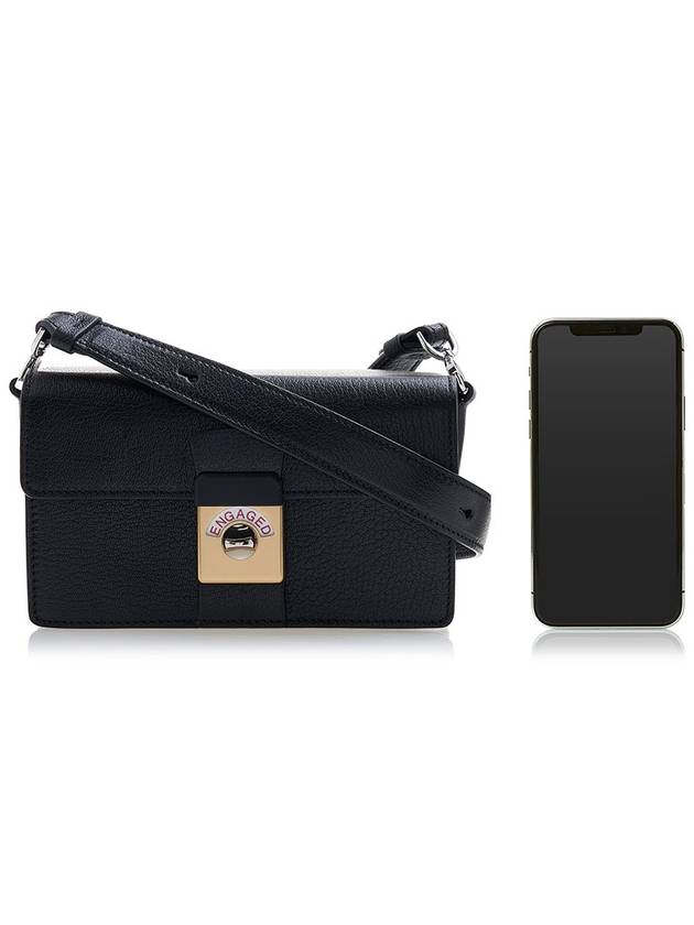 New Lock Horizontal Cross Bag Black - MAISON MARGIELA - BALAAN 7