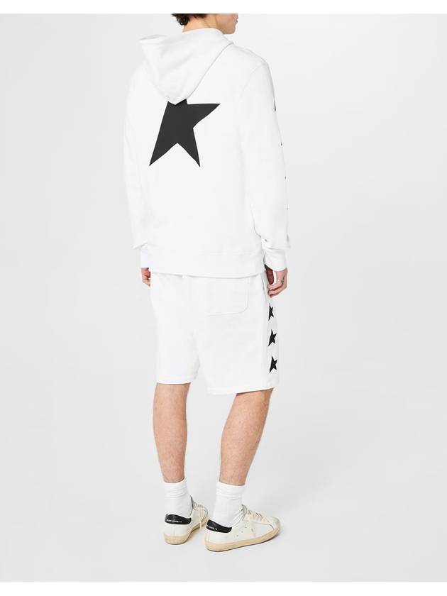 Star Print Shorts White - GOLDEN GOOSE - BALAAN 4