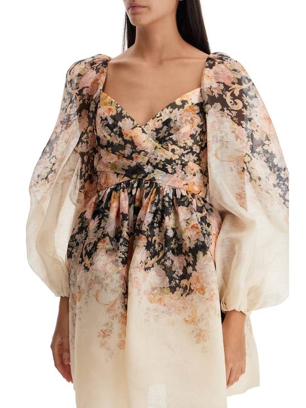 floral mini dress illustr - ZIMMERMANN - BALAAN 4