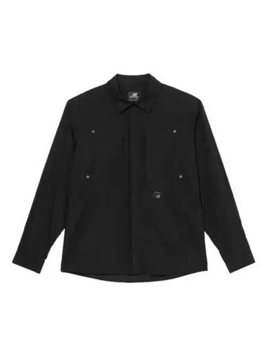 Kale Pertex Hiker Shirt Black - NEW BALANCE - BALAAN 1