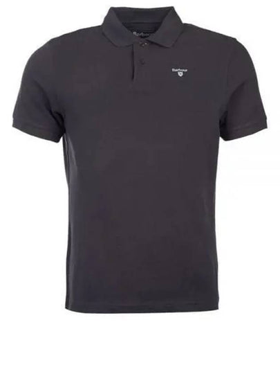 Men's Embroidered Logo Sports Polo Shirt Navy - BARBOUR - BALAAN 2