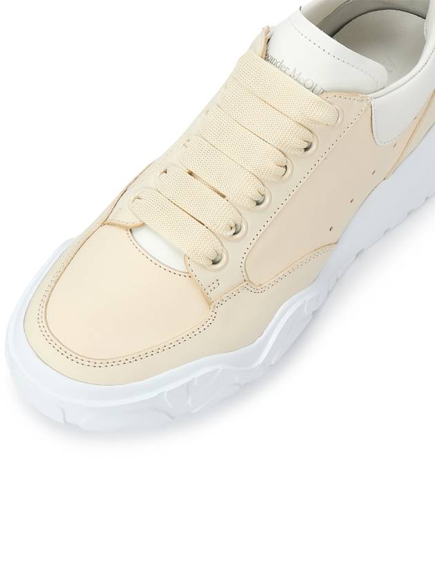 Men's Court Low Top Sneakers Vanilla - ALEXANDER MCQUEEN - BALAAN 8