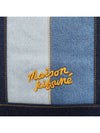 Fox Head Tote Bag Blue - MAISON KITSUNE - BALAAN 8