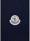 logo patch muffler navy - MONCLER - BALAAN 4