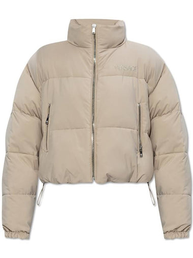 Versace Reversible Padded Jacket, Women's, Beige - VERSACE - BALAAN 1